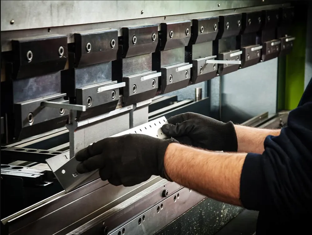Processo de Dobra CNC